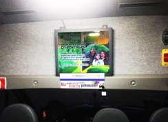 Реклама на мониторах маршрутных такси
